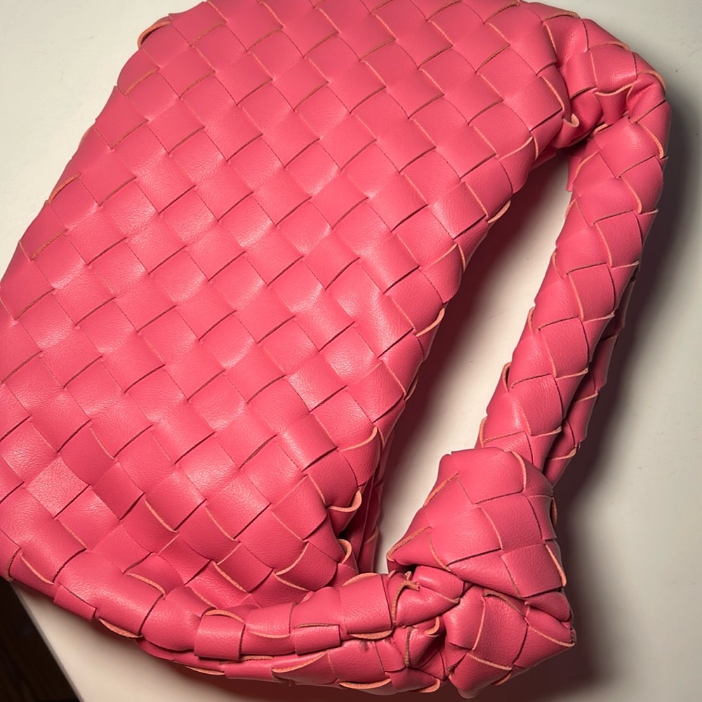 Pink Woven Mini Bag - Picture 4 of 8